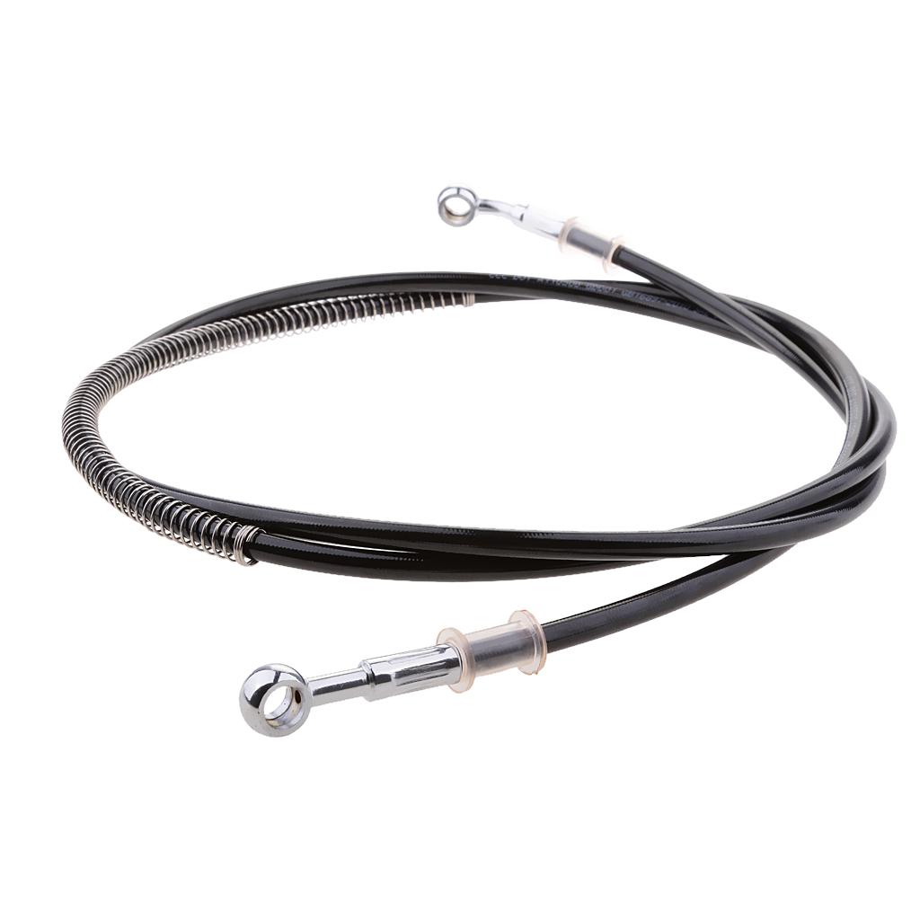 Flexible Hose Braided - 200cm Braided Motorbike Brake Clutch Oil