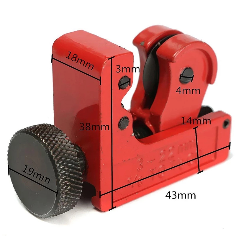 1PC 3-22/3-16mm Mini Alloy Ste - Pipe Cutter Ratchet บทวิจารณ์และราคา
