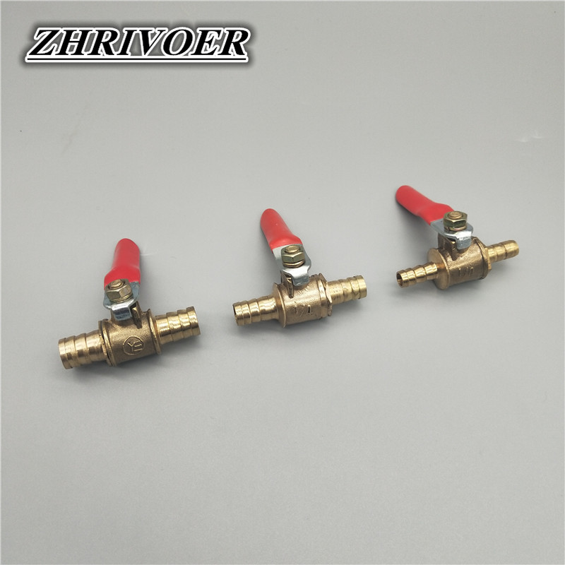 6mm-12mm Hose Barb Inline Bras - Compression Fitting Brass บทวิจารณ์และราคา