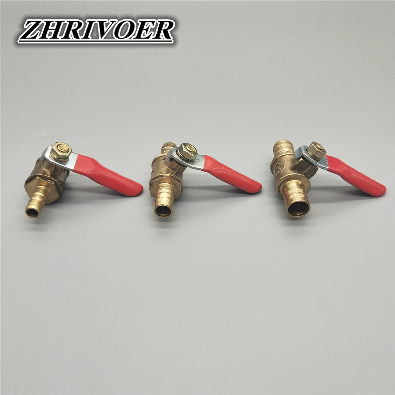 6mm-12mm Hose Barb Inline Bras - Compression Fitting Brass บทวิจารณ์และราคา