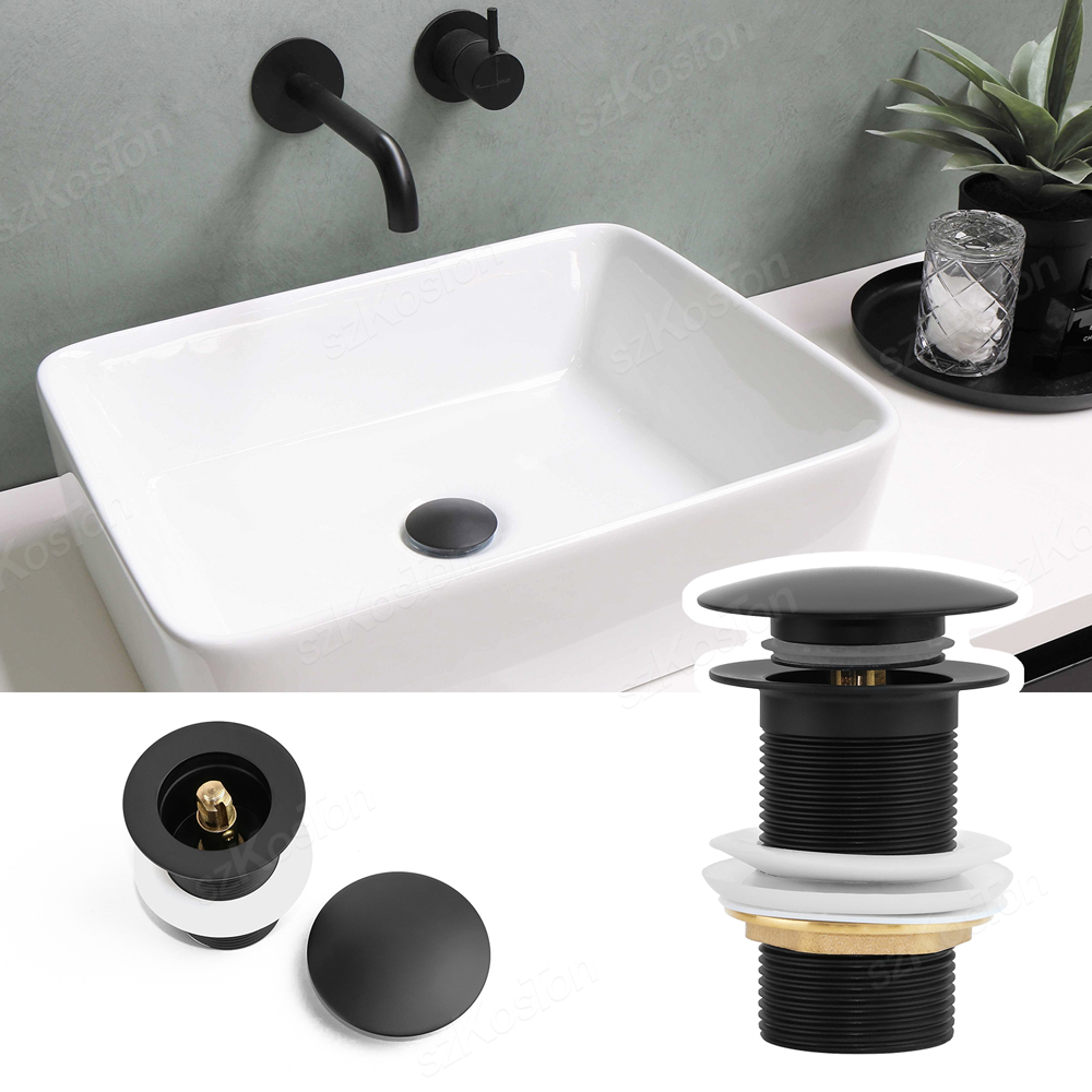 Bathroom Sink Stopper Washbasi - Overflow Pipe Clip บทวิจารณ์และราคา