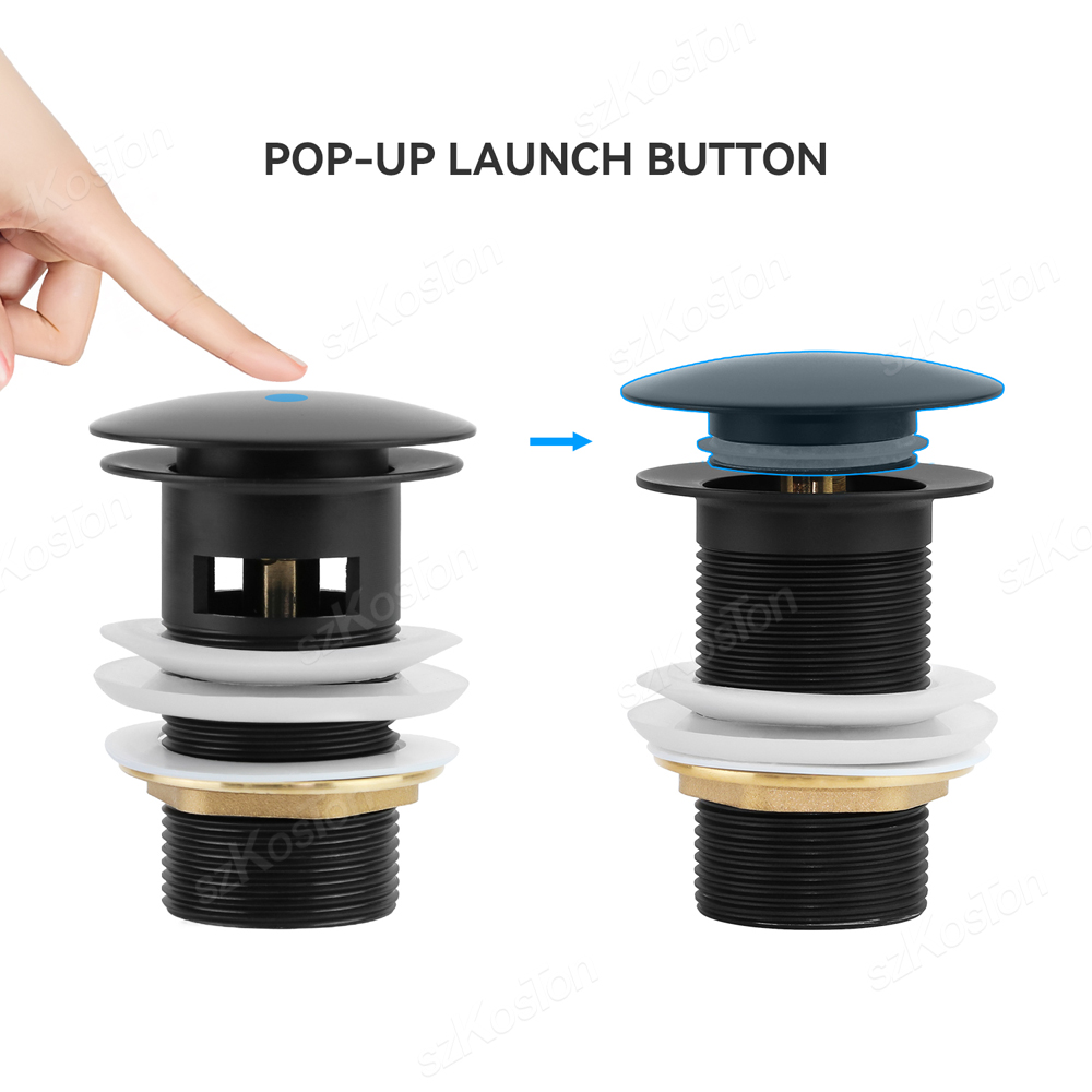 Bathroom Sink Stopper Washbasi - Overflow Pipe Clip บทวิจารณ์และราคา