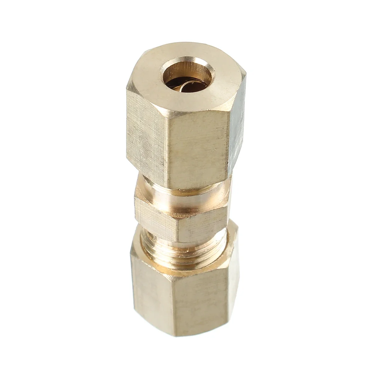 5pcs Brass Brake Line Union Fi - Compression Fitting Brass บทวิจารณ์และราคา
