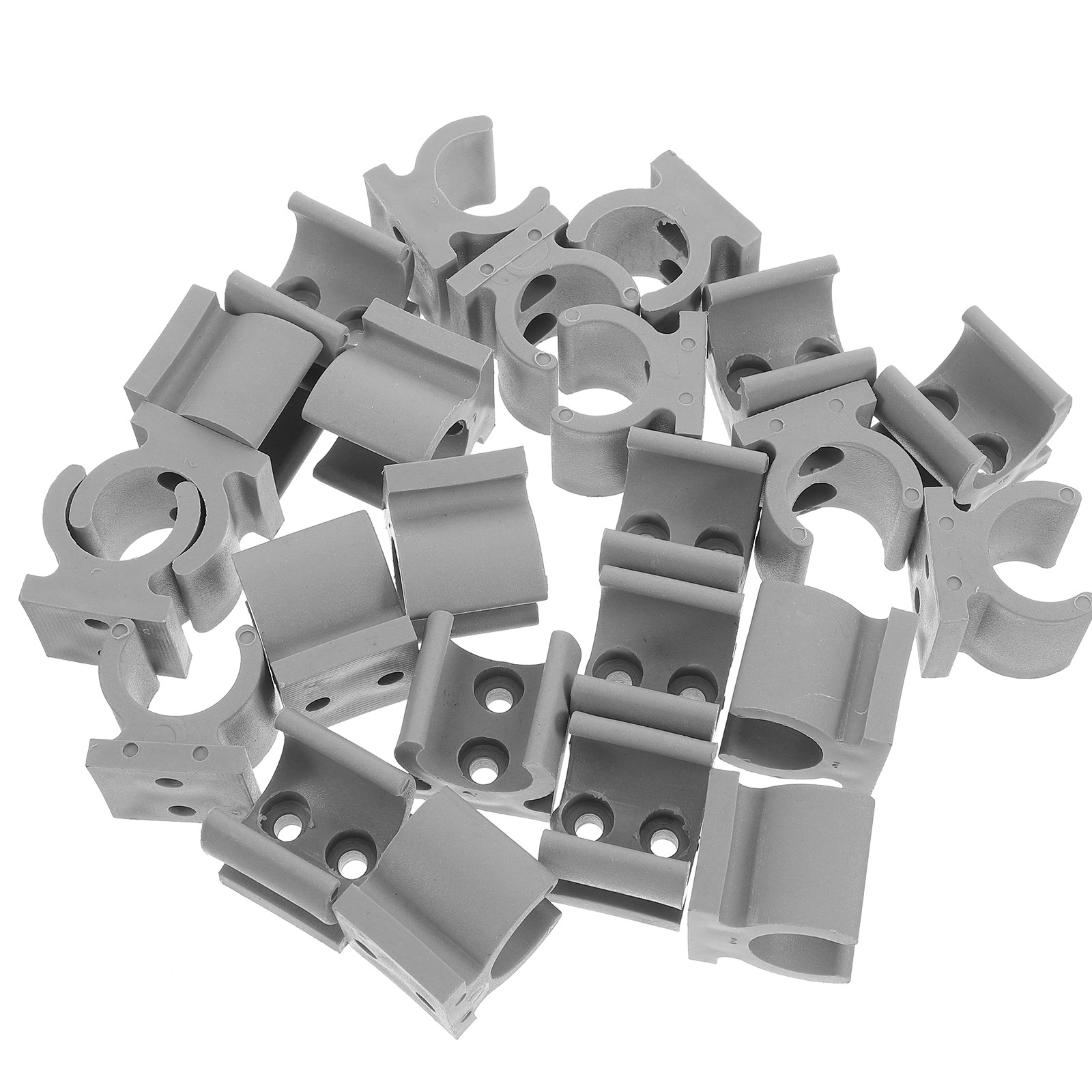 24Pcs Wheelchair Commode Chair - Plastic Pipe Clip บทวิจารณ์และราคา