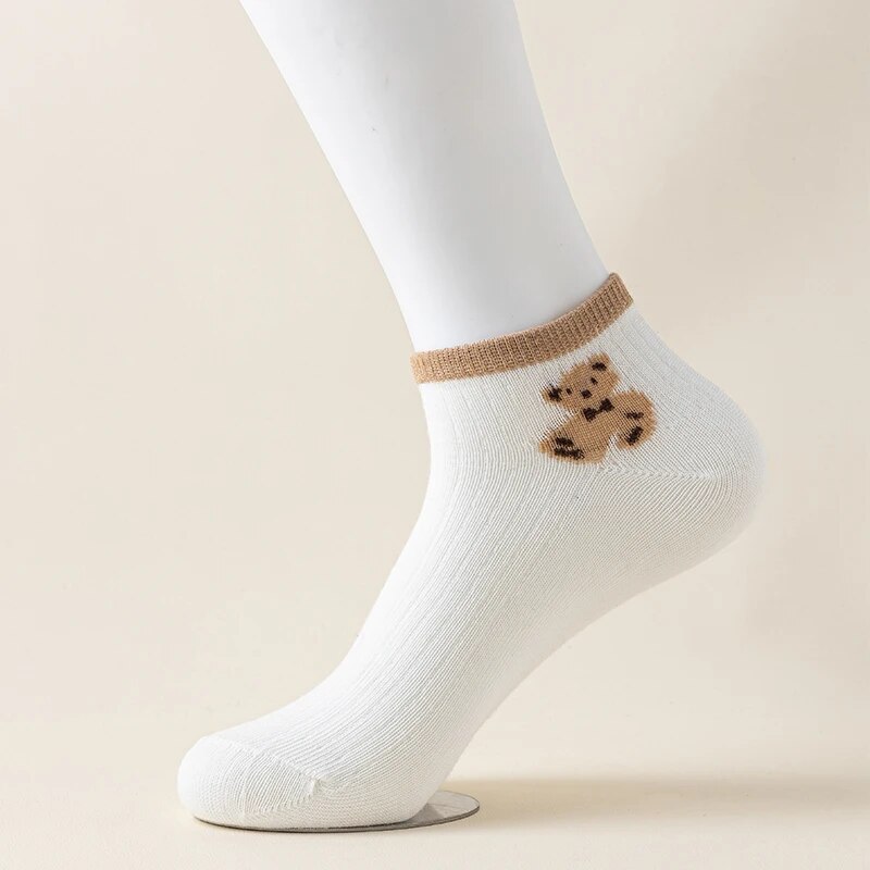 4/5/6/8 Pairs of Cute Teddy Be - Pipe Bending Spring บทวิจารณ์และราคา