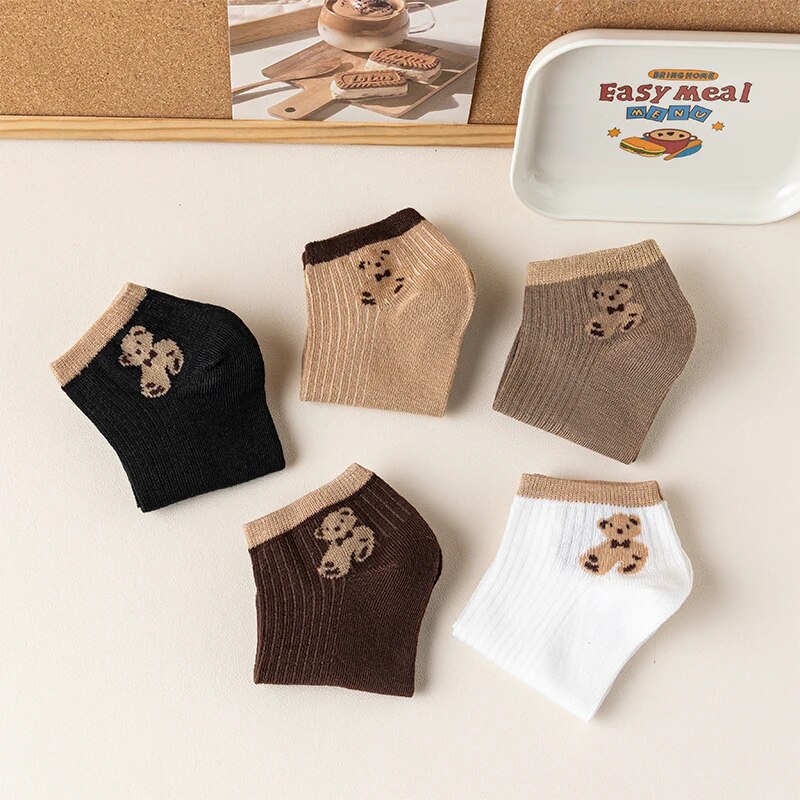 4/5/6/8 Pairs of Cute Teddy Be - Pipe Bending Spring บทวิจารณ์และราคา