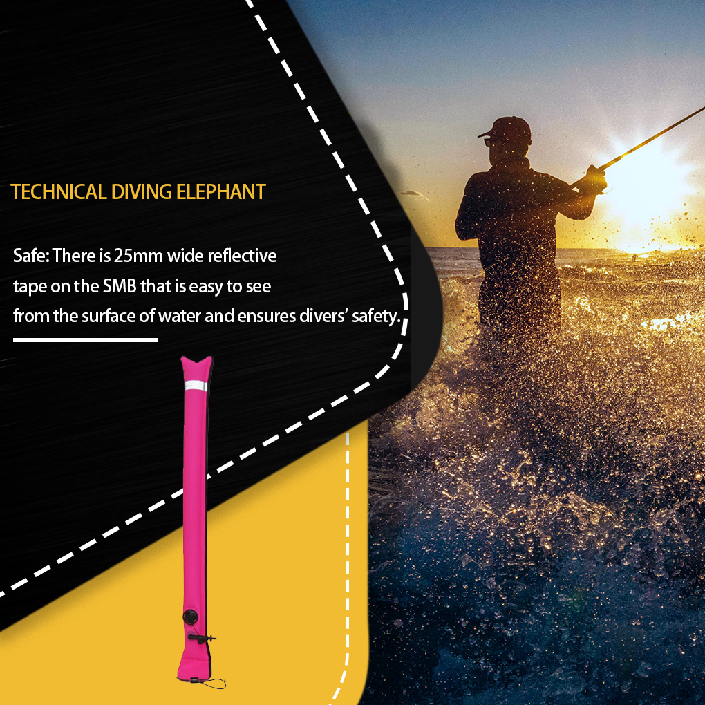 Scuba Diving Surface Marker Bu - Float Ball Valve บทวิจารณ์และราคา