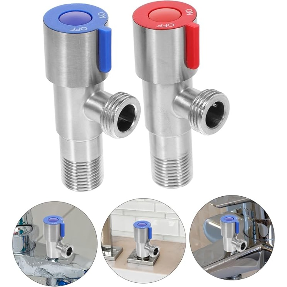 Stainless Steel Hot Cold Inlet - Toilet Fill Valve บทวิจารณ์และราคา