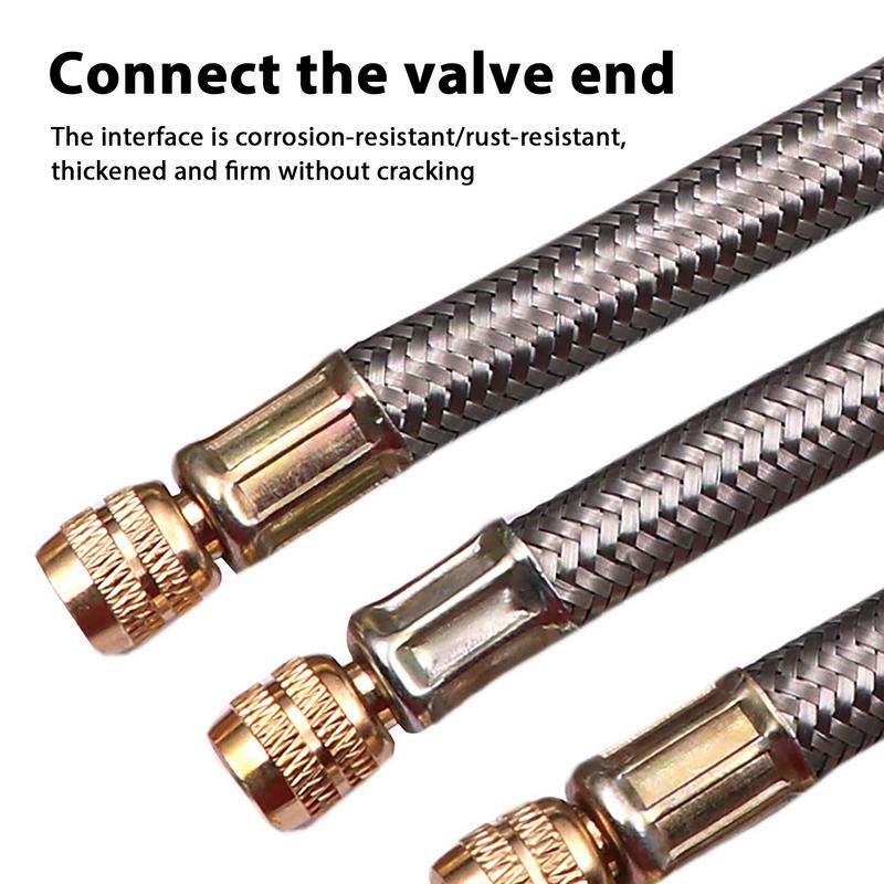 1Piece Truck Valve Extension F - Flexible Hose Braided บทวิจารณ์และราคา