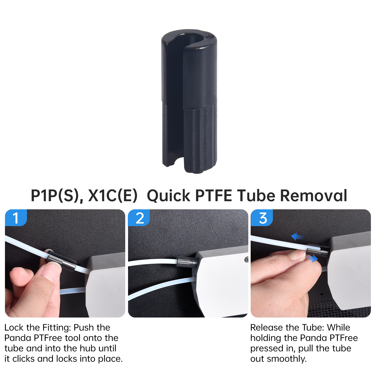 BIQU Panda PTFree Remove PTFE  - Ptfe Tape Thread บทวิจารณ์และราคา