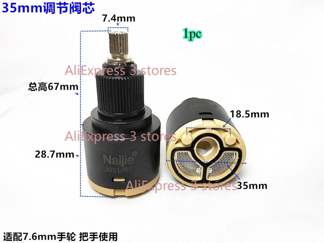 1pcs 28mm/35mm/40mm Water Mixe - Basin Mixer Cartridge บทวิจารณ์และราคา