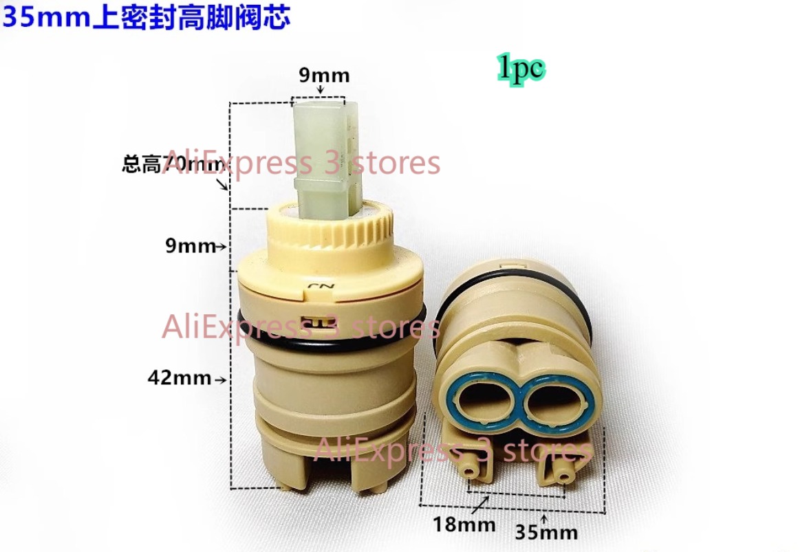 1pcs 28mm/35mm/40mm Water Mixe - Basin Mixer Cartridge บทวิจารณ์และราคา