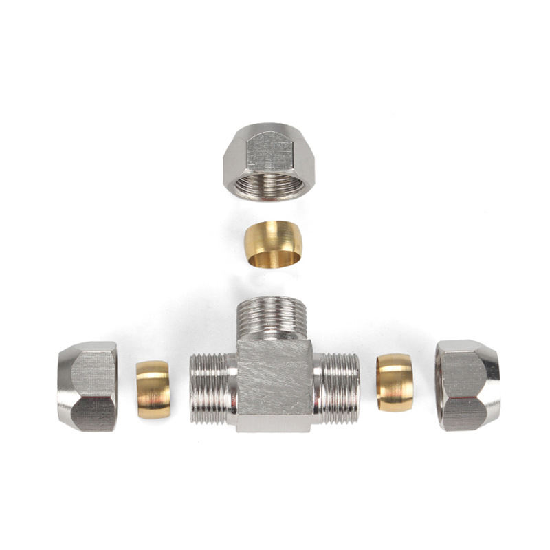 1PCS Pneumatic Fittings Brass  - Compression Fitting Brass บทวิจารณ์และราคา