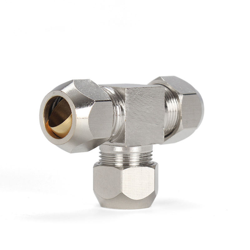 1PCS Pneumatic Fittings Brass  - Compression Fitting Brass บทวิจารณ์และราคา