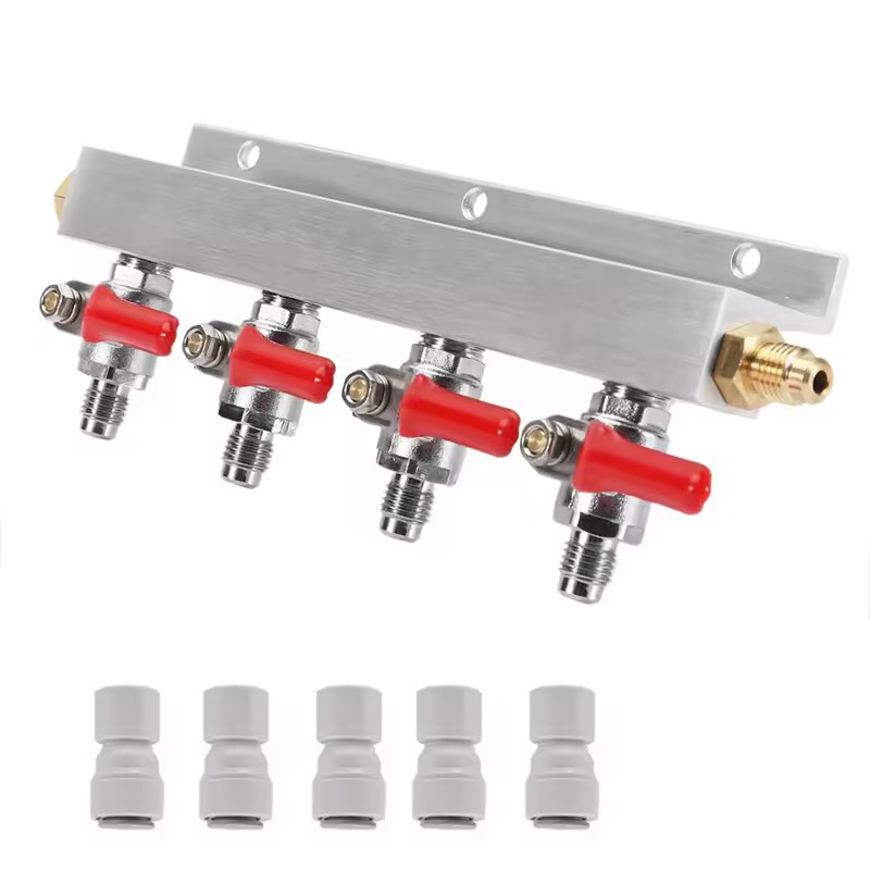 IMAICTUU 4 Way Gas Manifold Co - Push Fit Connector บทวิจารณ์และราคา