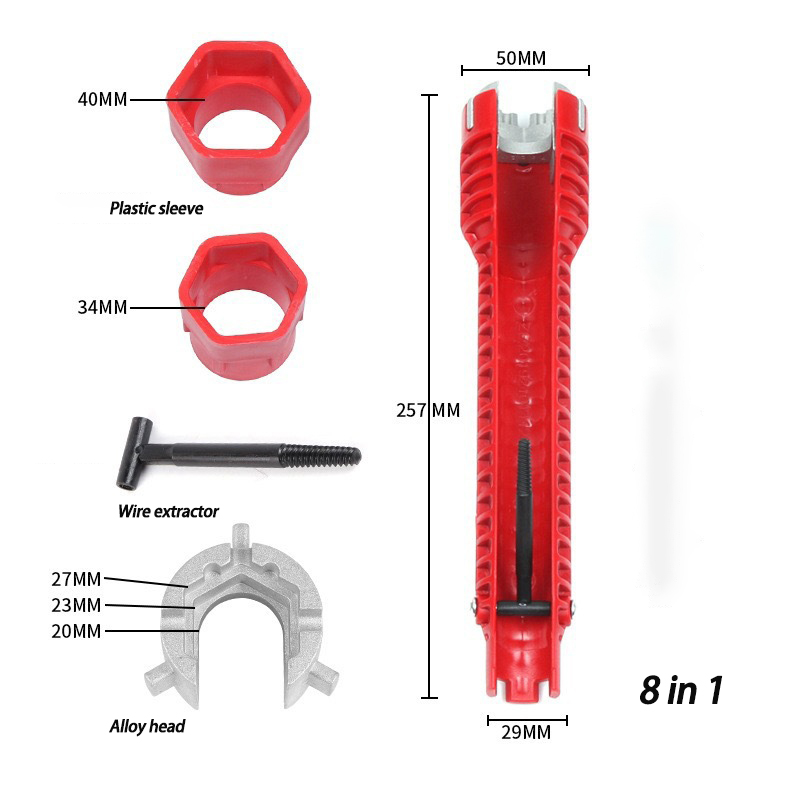 8 In 1 Multifunctional Sink Wr - Pipe Freeze Spray บทวิจารณ์และราคา