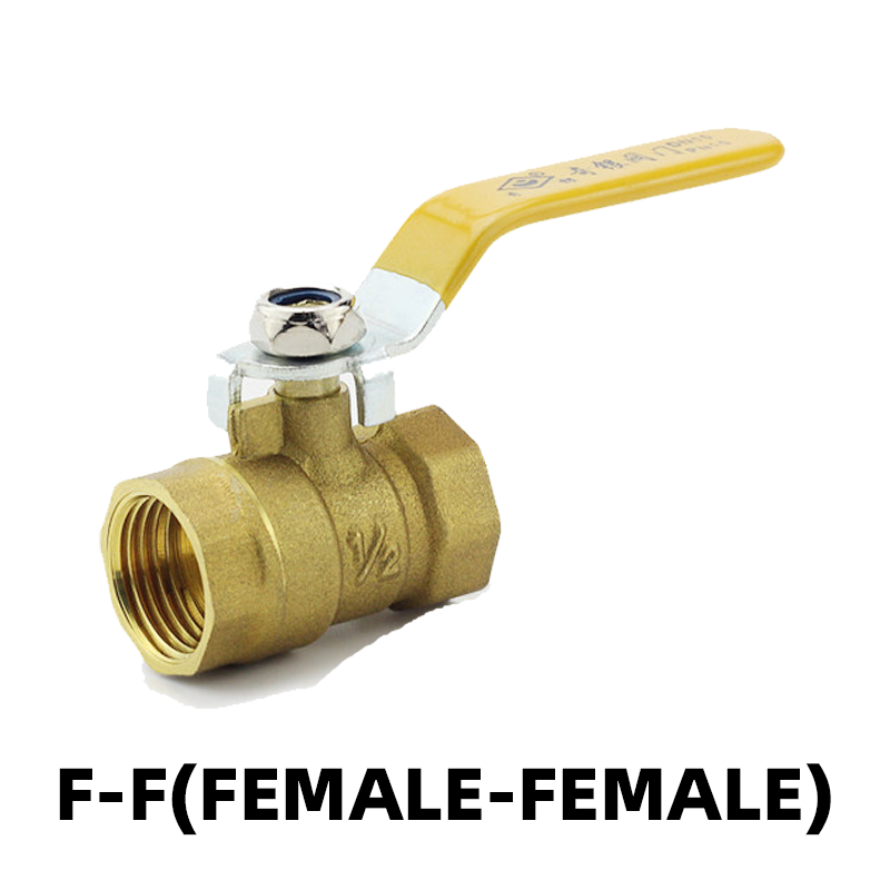 Brass Small Ball Valve  Female - Compression Fitting Brass บทวิจารณ์และราคา