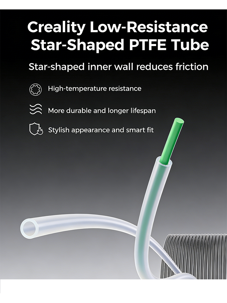 Creality Low-Resistance Star S - Ptfe Tape Thread บทวิจารณ์และราคา