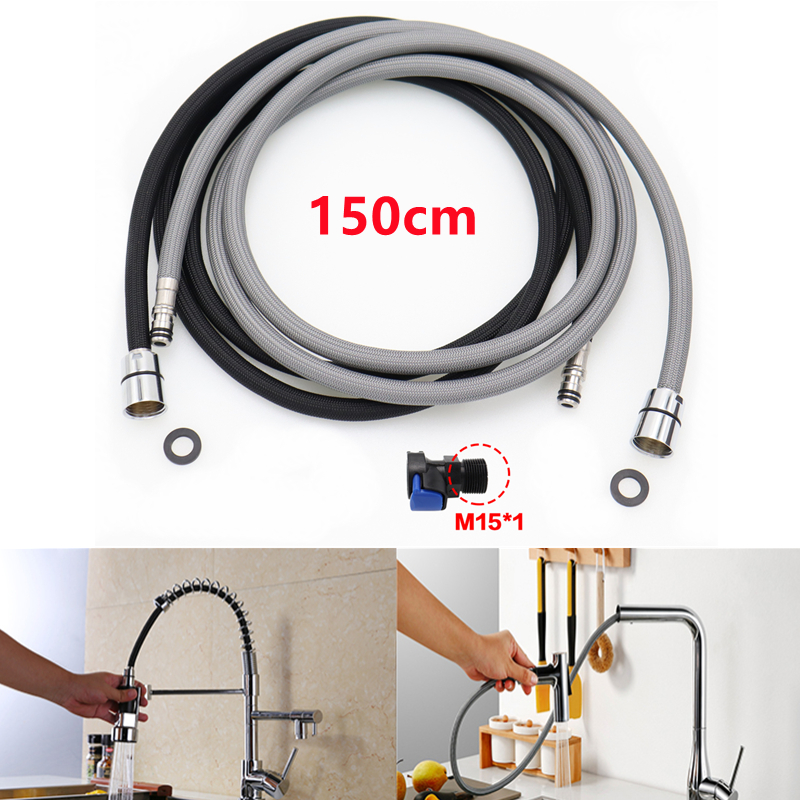 150/180/300cm Kitchen Faucet H - Flexible Hose Braided บทวิจารณ์และราคา