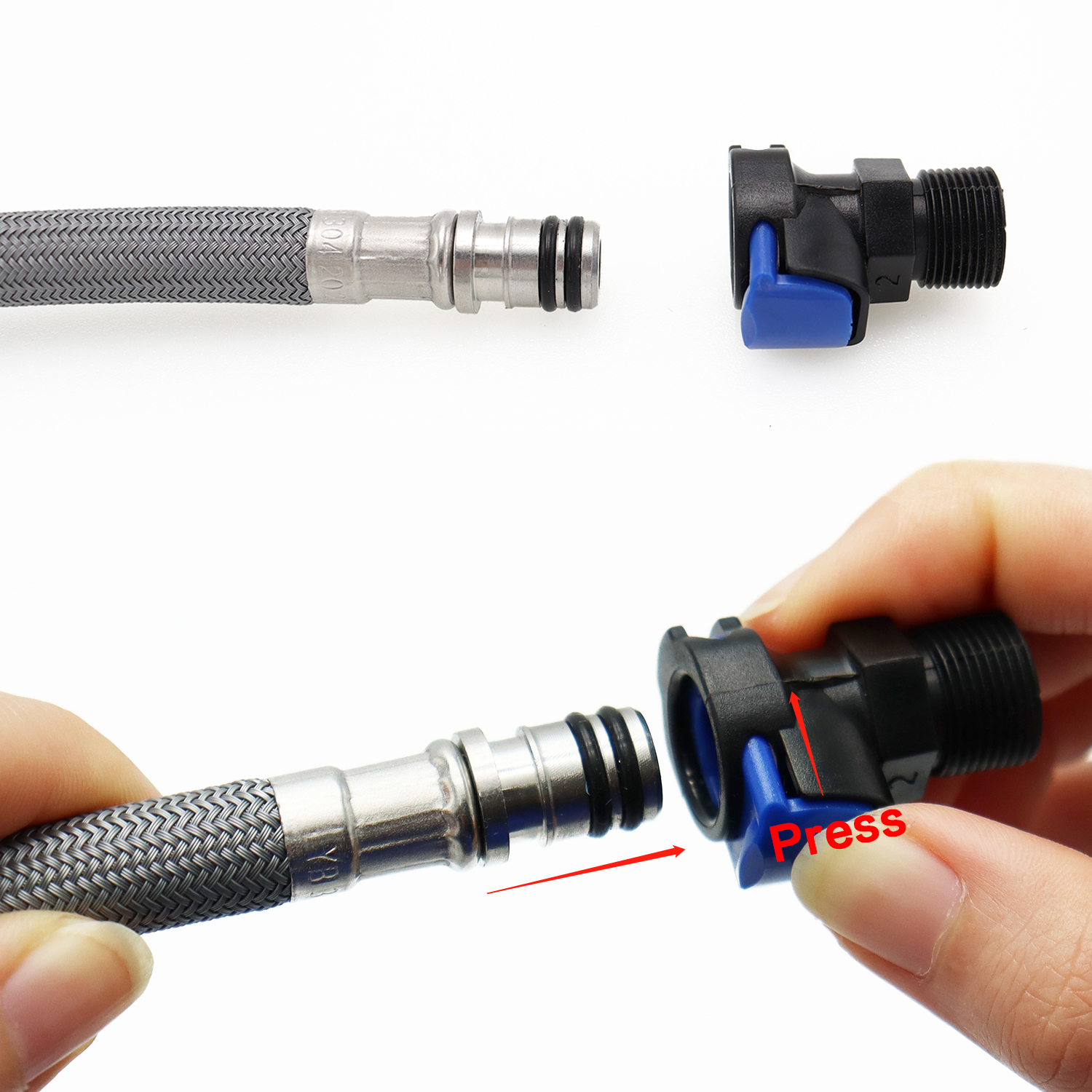 150/180/300cm Kitchen Faucet H - Flexible Hose Braided บทวิจารณ์และราคา
