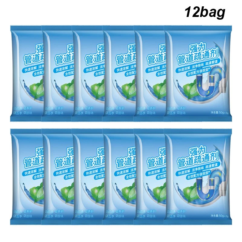12bags Household drain cleaner - Pipe Freeze Spray บทวิจารณ์และราคา
