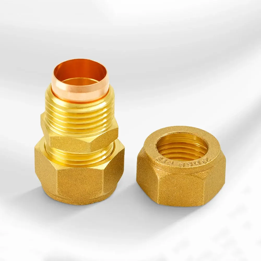 Brass 6/8/10/12/14/15/16/18/22 - Compression Fitting Brass บทวิจารณ์และราคา