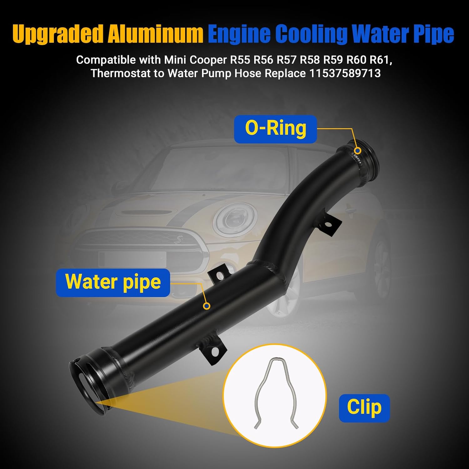 Car Engine Coolant Water Pump  - Plastic Pipe Clip บทวิจารณ์และราคา