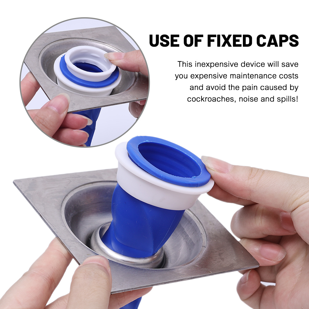 Floor Drain Anti Odor Smell Si - Drain Pipe Clip บทวิจารณ์และราคา