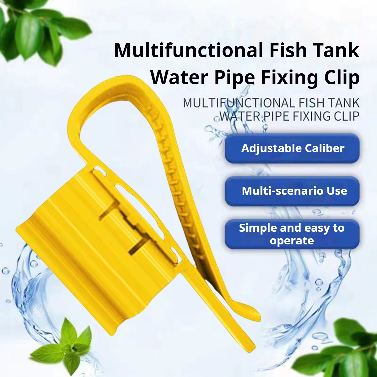 Aquarium Tube Holder Clip Fish - Plastic Pipe Clip บทวิจารณ์และราคา