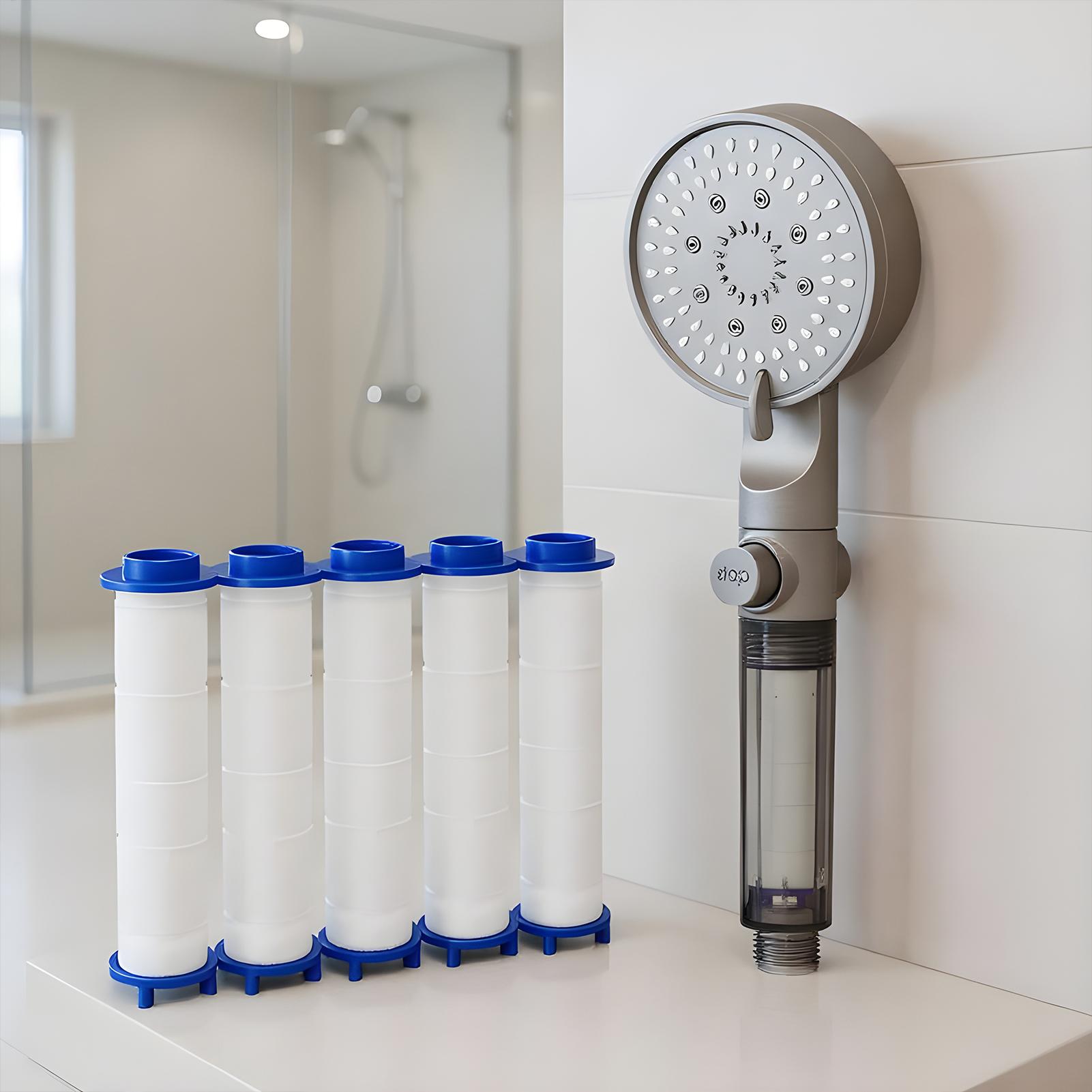 New Shower Head 5 Modes Filter - Silicone Tap Washer บทวิจารณ์และราคา