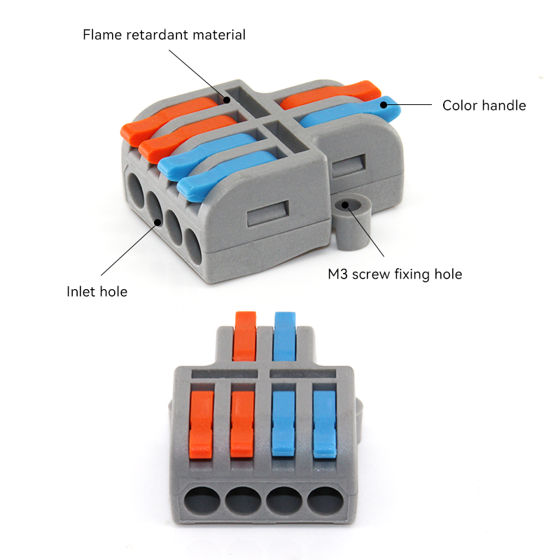 1/5/10 PCS Mini Fast Wiring Ca - Push Fit Connector บทวิจารณ์และราคา