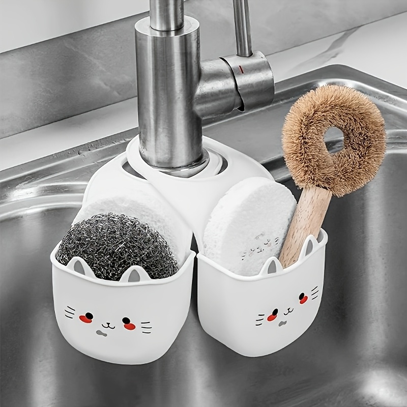 Cartoon Cat Basket Soft Buckle - Silicone Tap Washer บทวิจารณ์และราคา