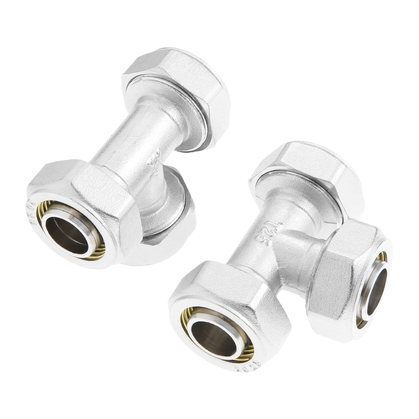 2Pcs 3/4’’ Tee Air Line Fittin - Compression Fitting Brass บทวิจารณ์และราคา