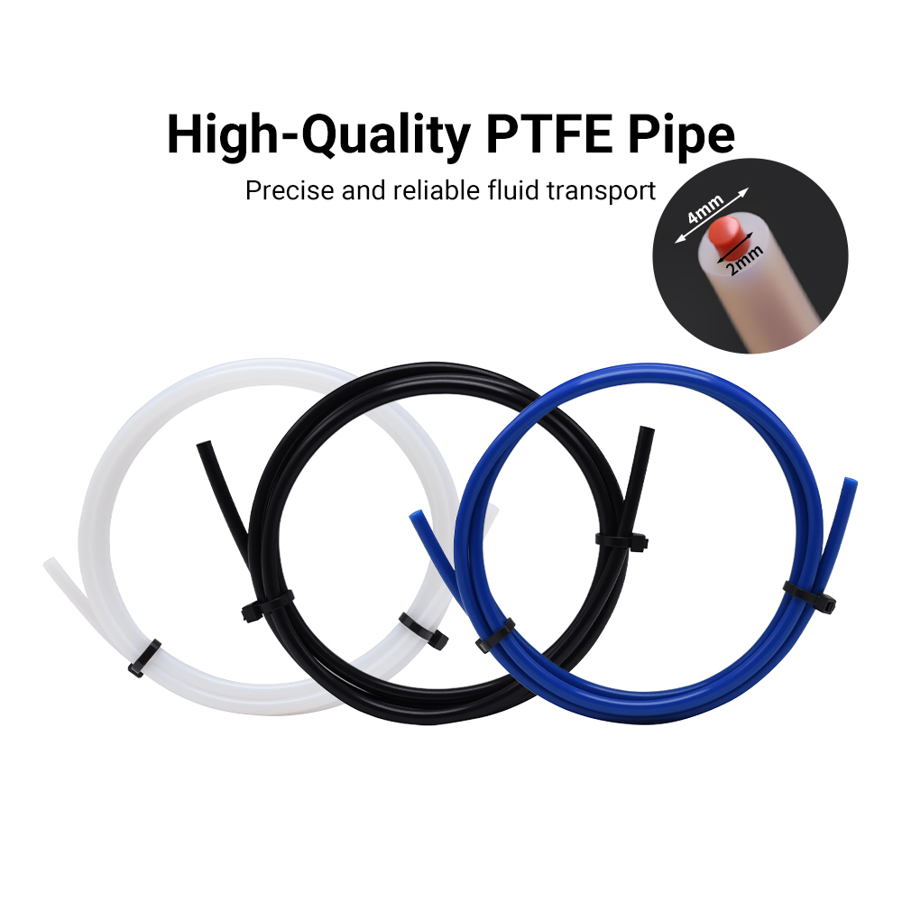1M PTFE Tube 2x4mm MK8 Hot End - Ptfe Tape Thread บทวิจารณ์และราคา