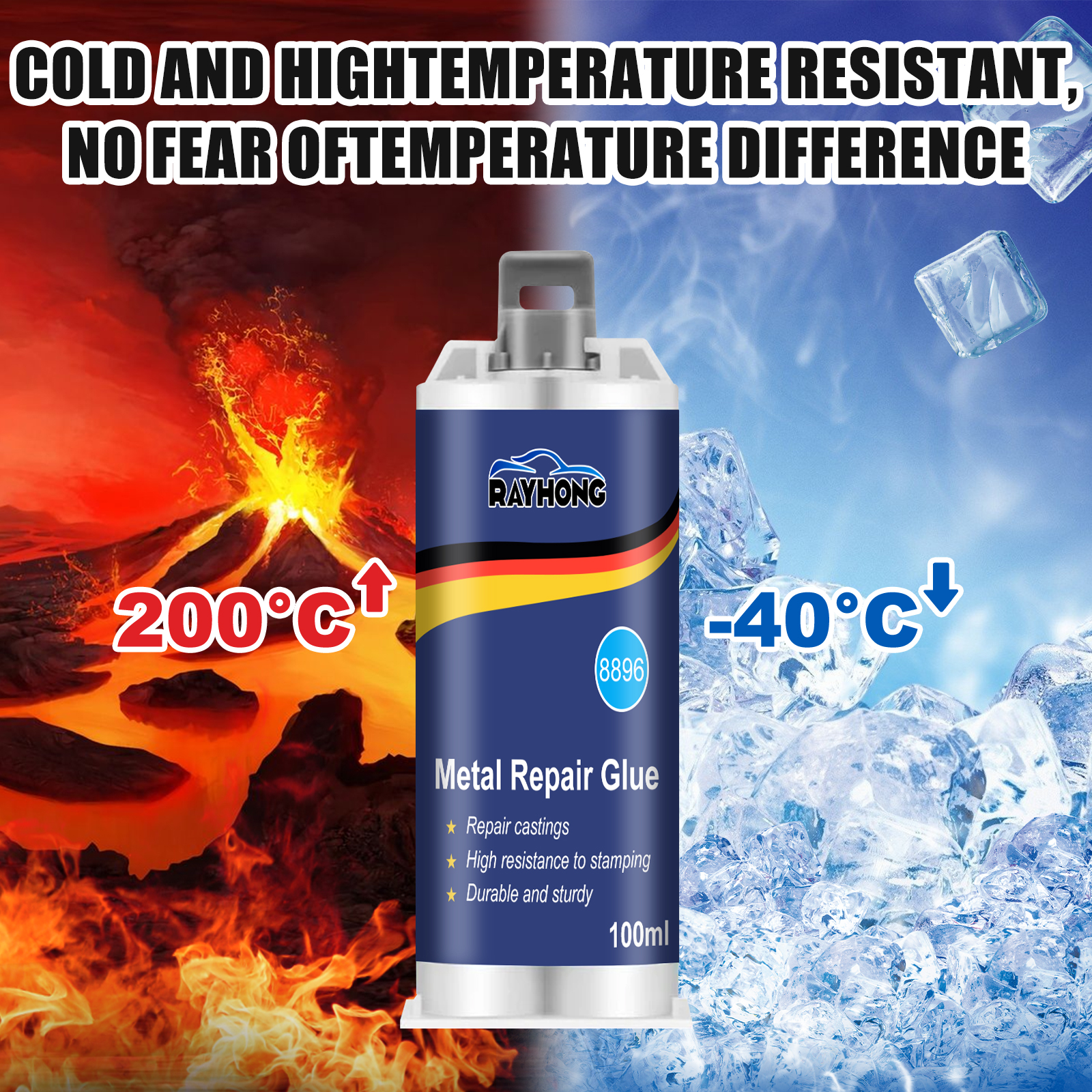 100ml Industrial Metal AB Cast - Solvent Weld Cement บทวิจารณ์และราคา