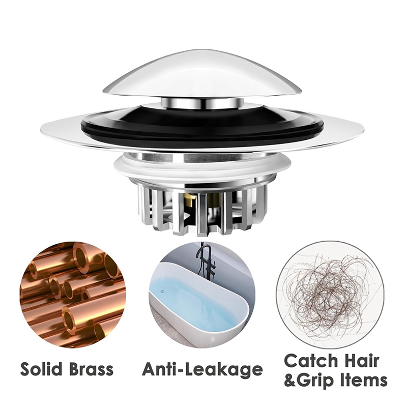 ABSE-Bathtub Drain Stopper, -U - Drain Pipe Clip บทวิจารณ์และราคา