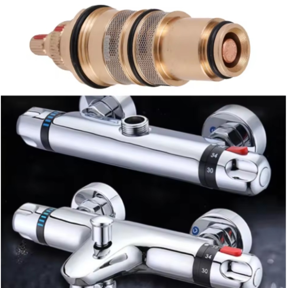 Brass Shower Thermostatic Cart - Shower Valve Cartridge บทวิจารณ์และราคา