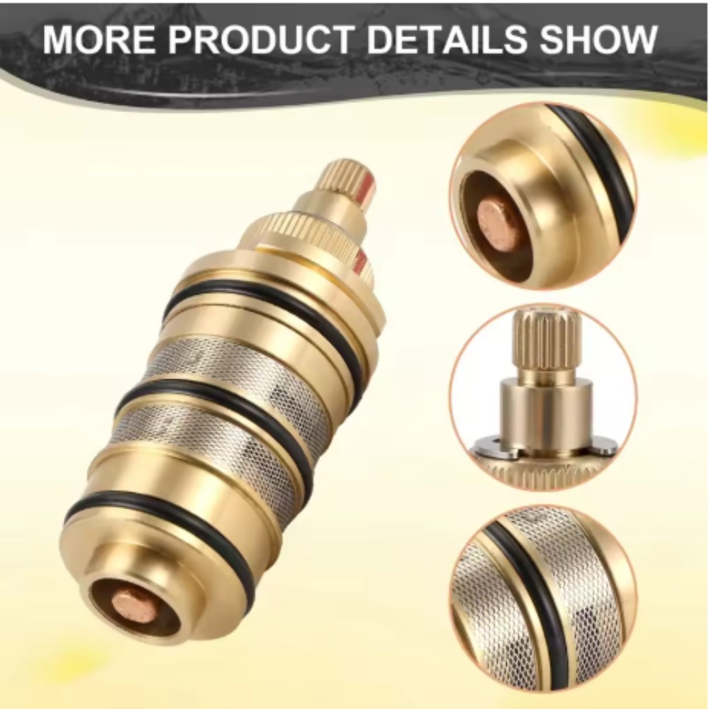 Brass Shower Thermostatic Cart - Shower Valve Cartridge บทวิจารณ์และราคา