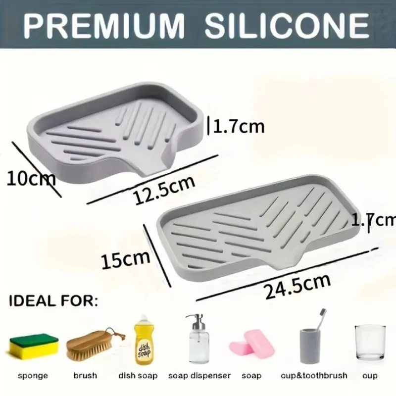 Self Draining Soap Bar Holder  - Silicone Tap Washer บทวิจารณ์และราคา