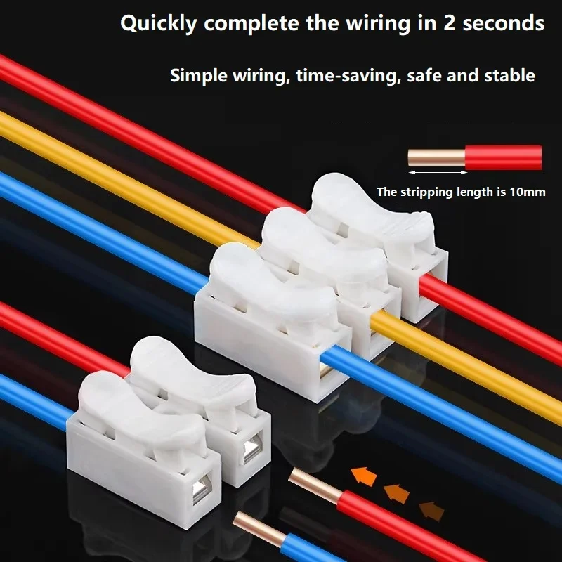 50pcs Push Quick Wire Cable CH - Push Fit Connector บทวิจารณ์และราคา