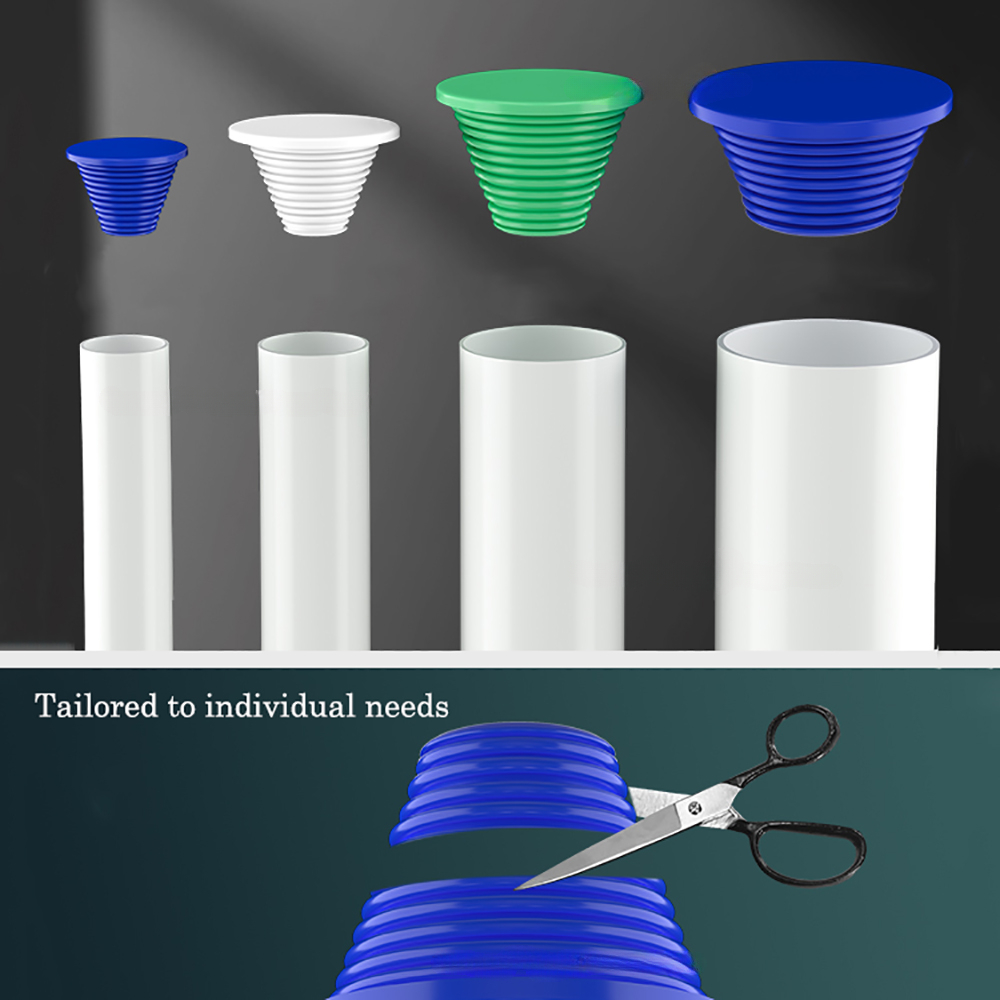 Silicone Sewer Pipe Sealing Ri - Drain Pipe Clip บทวิจารณ์และราคา
