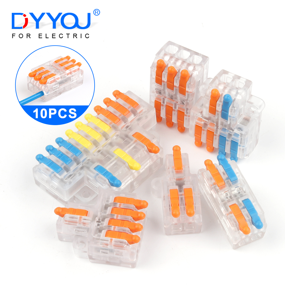 10PCS Quick Push-in Wire Conne - Push Fit Connector บทวิจารณ์และราคา
