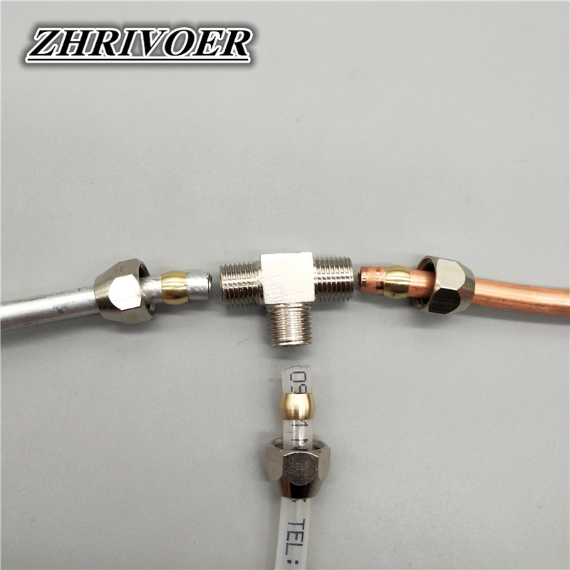 1Pcs Pneumatic Fittings Brass  - Compression Fitting Brass บทวิจารณ์และราคา