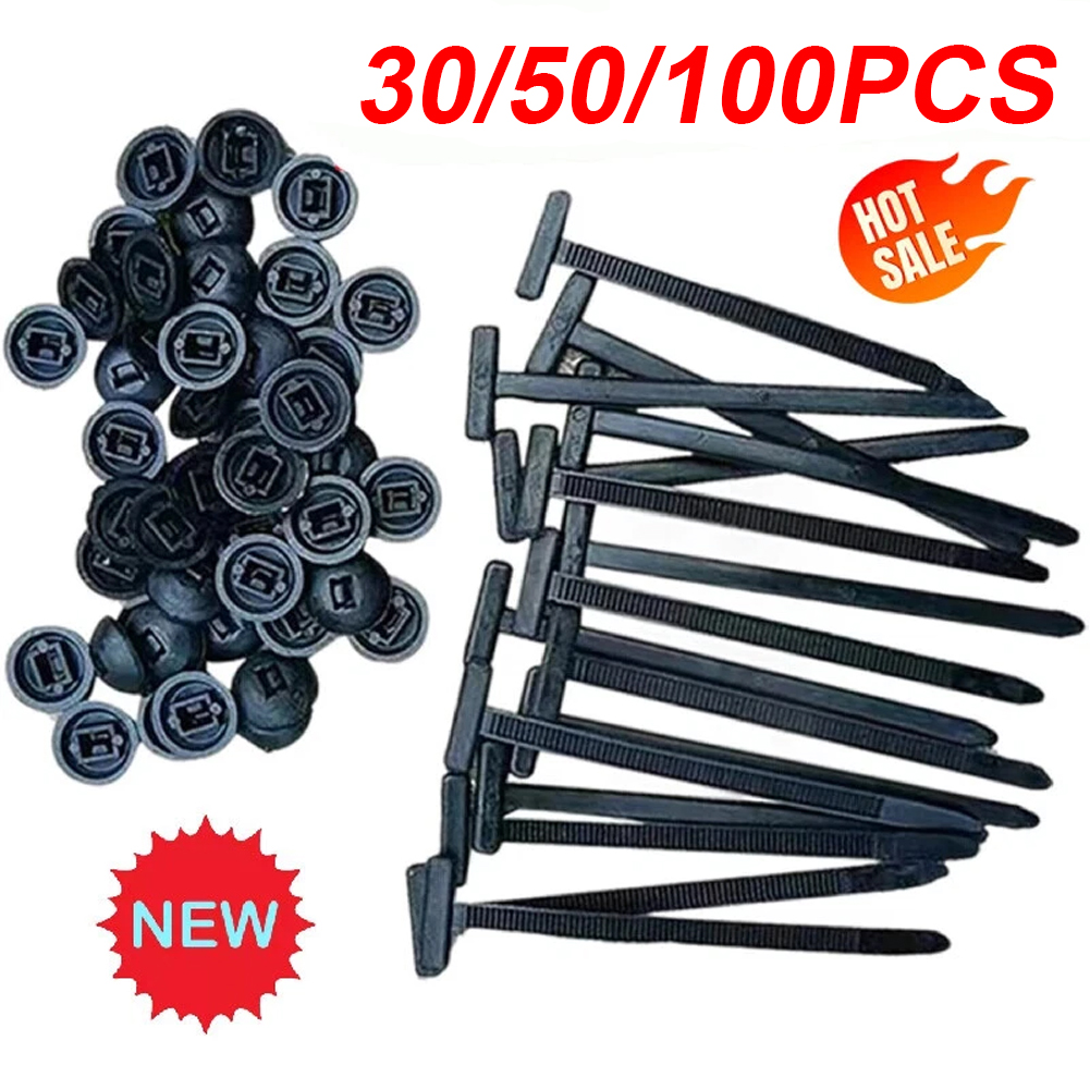 500/100/50Pcs Self-Locked Nylo - Plastic Pipe Clip บทวิจารณ์และราคา