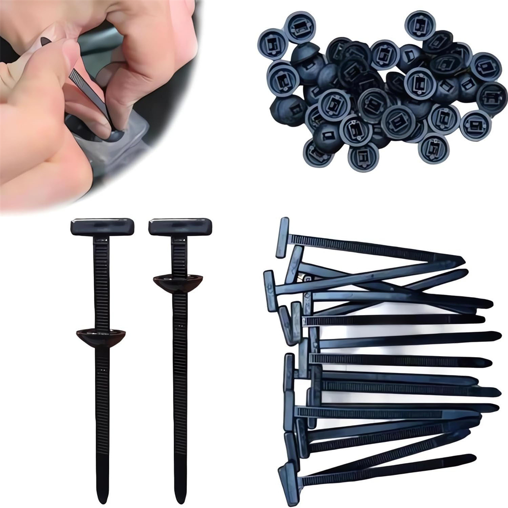 500/100/50Pcs Self-Locked Nylo - Plastic Pipe Clip บทวิจารณ์และราคา
