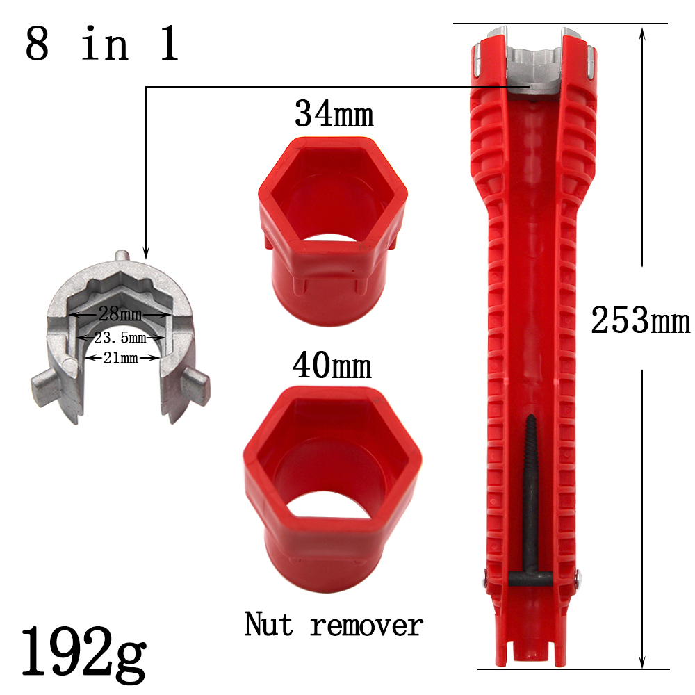 Three head red Sink wrench 8-i - Pipe Freeze Spray บทวิจารณ์และราคา
