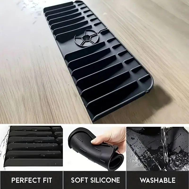 Silicone Faucet Mat Dish Soap  - Silicone Tap Washer บทวิจารณ์และราคา